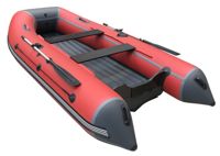 купить Лодка ПВХ ORCA 340 НДНД красный/темно-серый в Москве - фото 