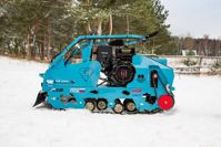 купить Мотобуксировщик БУРЛАК Таежник 20 л.с в Москве - фото 