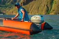 купить 2х-тактный лодочный мотор SHARMAX SM9.9HS в Москве - фото 