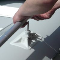 купить Лодка ПВХ BADGER SL 390 AL + 2х-тактный лодочный мотор MERCURY ME 25 M SEAPRO в Москве - фото 