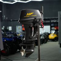 купить 2х-тактный лодочный мотор HYDRO FORCE M 9.9 FHS Pro в Москве - фото 
