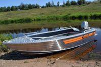 купить Алюминиевая лодка WELLBOAT-42 в Москве - фото 