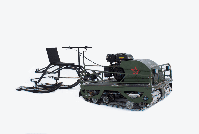 купить Мотобуксировщик POMOR X2 K-18 С реверс-редуктором в Москве - фото 