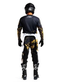 купить Мотоштаны Sharmax Black-gold в Москве - фото 