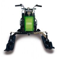 купить Мотобуксировщик АВМ Ladoga 9V-WTYF с лыжным модулем в Москве - фото 