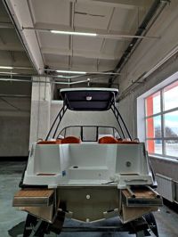 купить Катер-лодка алюминиевая BOSSFORR 580 BIMINI в Москве - фото 