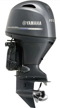 купить 4х-тактный лодочный мотор YAMAHA F115ETL в Москве - фото 