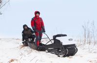 купить Мотобуксировщик TINGER Dog 13.5 л.с. в Москве - фото 