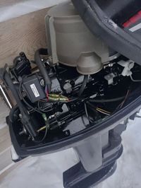 купить 2х-тактный лодочный мотор TOHATSU M15 S Б/У в Москве - фото 