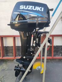 купить 2х-тактный лодочный мотор SUZUKI DT15AS Б/У в Москве - фото 