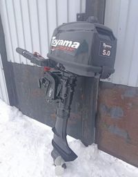 купить 2х-тактный лодочный мотор TOYAMA T5ABMS Б/У в Москве - фото 