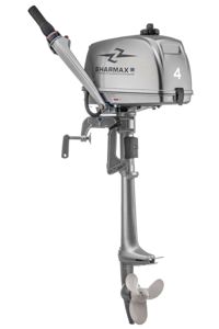 купить 2х-тактный лодочный мотор SHARMAX SM4HS (2024) в Москве - фото 