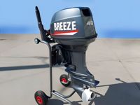 купить 2х-тактный лодочный мотор BREEZE T40BMS Б/У в Москве - фото 