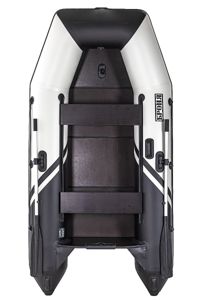 купить Лодка ПВХ БРОНЯ 280 СК Белый - чёрный в Москве - фото 