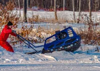 купить Мотобуксировщик SHARMAX SER500 1700 HP18 Ultra в Москве - фото 