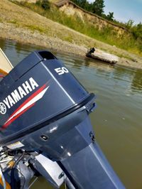 купить 2х-тактный лодочный мотор YAMAHA 50HETOL Б/У в Москве - фото 