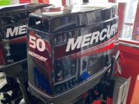 купить 2х-тактный лодочный мотор MERCURY ME 50 MH 697CC Б/У в Москве - фото 