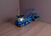 купить Мотобуксировщик Альбатрос-L 9 PRO без фары в Москве - фото 