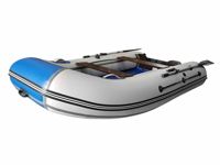 купить Лодка ПВХ ORCA 340 НДНД светло-серый/синий в Москве - фото 