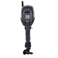 купить 2х-тактный лодочный мотор ALLFA CG T20 в Москве - фото 