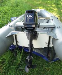 купить 2х-тактный лодочный мотор TOHATSU M 9.8 B S в Москве - фото 