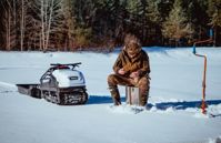 купить Мотобуксировщик TINGER Dog 13.5 л.с. в Москве - фото 