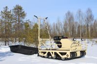 купить Мотобуксировщик POMOR X2 K-15 С реверс-редуктором в Москве - фото 