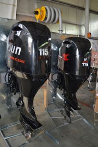 купить 4х-тактный лодочный мотор GOLFSTREAM F115FEX-T EFI в Москве - фото 