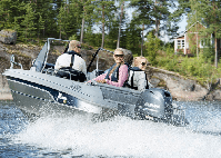 купить Комплект Алюминиевая лодка (катер) Mikatsu (Микатсу) 470 (Z43) Premium + мотор Yamaha F60FETL в Москве - фото 