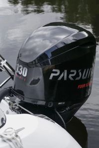 купить 4х-тактный лодочный мотор PARSUN F130FEX-T EFI Б/У в Москве - фото 