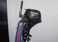 купить 4х-тактный лодочный мотор SUZUKI DF15AS Б/У в Москве - фото 