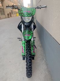 купить Мотоцикл BSE EX Max13 17/14 Green Pink Neon PITBIKE в Москве - фото 