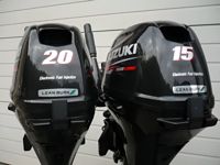 купить 4х-тактный лодочный мотор SUZUKI DF15AS Б/У в Москве - фото 