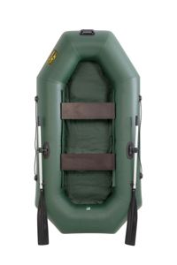 купить Гребная лодка ПВХ MAGNUM PRO 300 (Зеленая) гребная, с возможностью установки транца (2024) в Москве - фото 