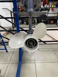 купить 4х-тактный лодочный мотор YAMAHA F60 FETL Б/У в Москве - фото 