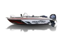 купить Комплект Алюминиевая лодка (катер) Mikatsu (Микатсу) 590 (Z99) Premium + мотор Hidea HDEF 115 FEL-T EFI в Москве - фото 