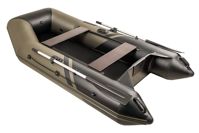 купить Лодка ПВХ БРОНЯ 280 Хаки - чёрный в Москве - фото 