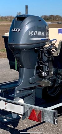 купить 4х-тактный лодочный мотор YAMAHA F40FETL Б/У в Москве - фото 