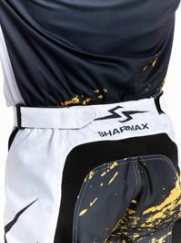 купить Мотоштаны Sharmax Black-gold в Москве - фото 