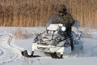 купить Снегоход РУССКАЯ МЕХАНИКА Тайга Patrul 551 SWT в Москве - фото 