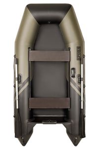купить Лодка ПВХ БРОНЯ 280 Хаки - чёрный в Москве - фото 