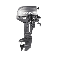 купить 2х-тактный лодочный мотор APACHE T9.8 BS в Москве - фото 
