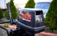 купить 2х-тактный лодочный мотор NISSAN MARINE NM 9.8 B S Б/У в Москве - фото 