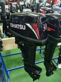 купить 2х-тактный лодочный мотор TOHATSU M30H EPS Б/У в Москве - фото 