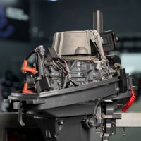 купить 2х-тактный лодочный мотор HYDRO FORCE M 9.9 FHS Pro в Москве - фото 