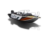 купить Комплект Алюминиевая лодка (катер) Mikatsu (Микатсу) 475 (Z43) Sport + мотор Hidea HDEF60FUEL-T EFI в Москве - фото 