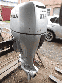 купить 4х-тактный лодочный мотор HONDA BF 115 LU в Москве - фото 