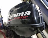 купить 2х-тактный лодочный мотор TOYAMA T9.8BMS Б/У в Москве - фото 