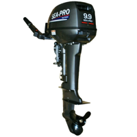 купить Лодка ПВХ POLAR BIRD PB-360M-nd Merlin (Кречет) + 2х-тактный лодочный мотор SEA PRO OTH 9.9S в Москве - фото 