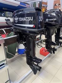 купить 2х-тактный лодочный мотор TOHATSU M30H EPS Б/У в Москве - фото 
